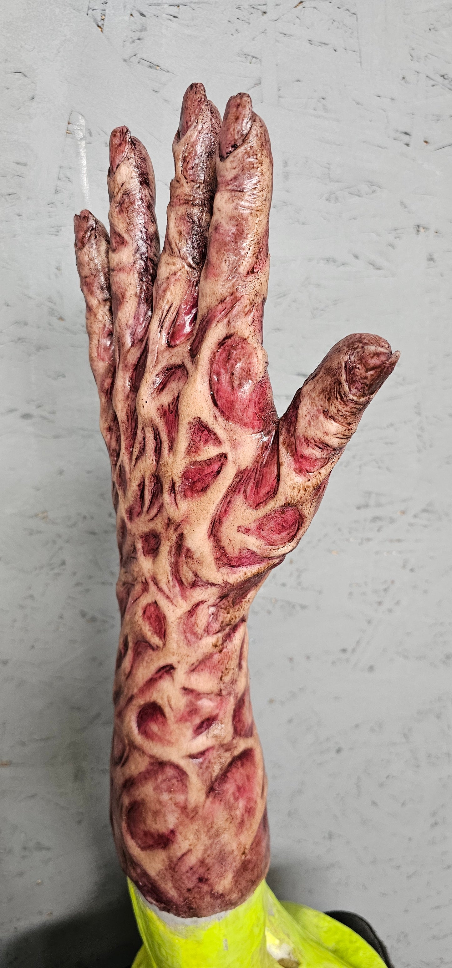 Freddy lookalike 'Burnie' burnt Left Hand / Sleeve