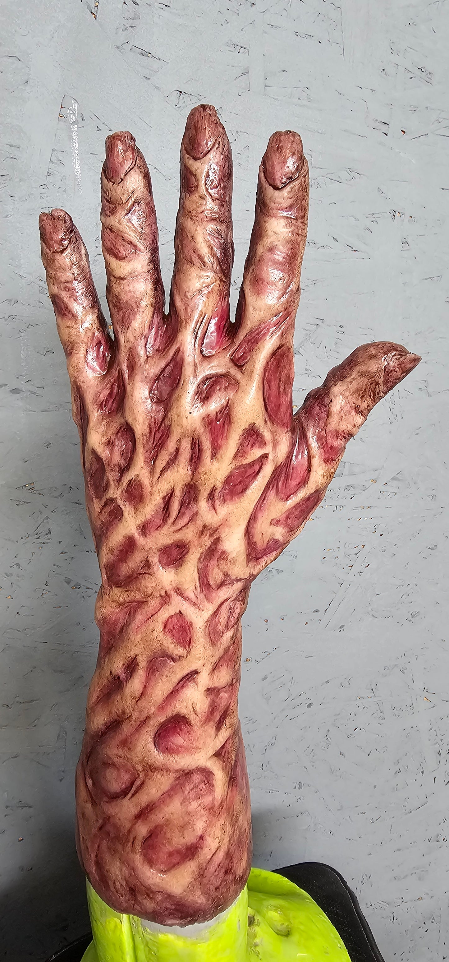 Freddy lookalike 'Burnie' burnt Left Hand / Sleeve