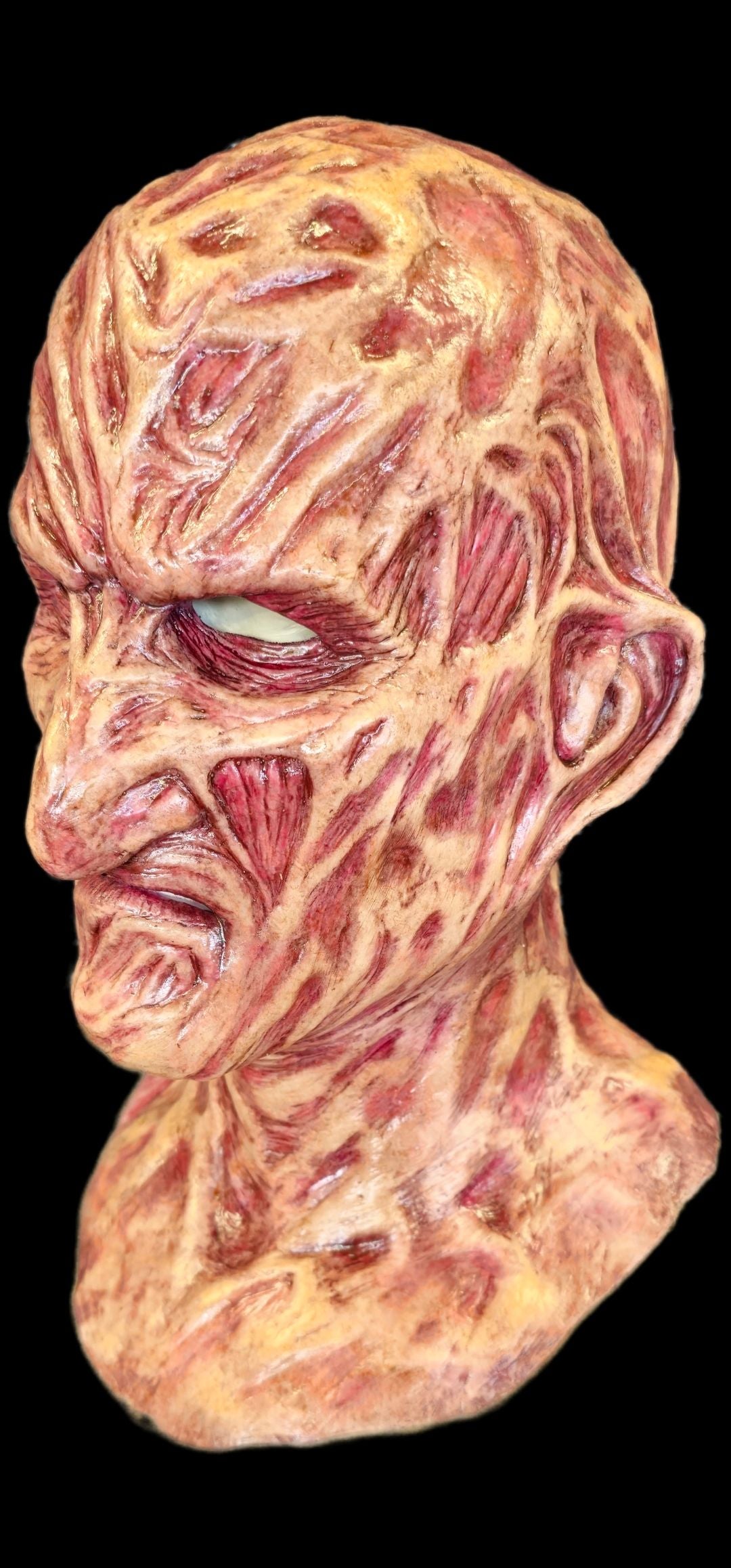 Freddy Krueger silicone mask Nightmare on elm street costume