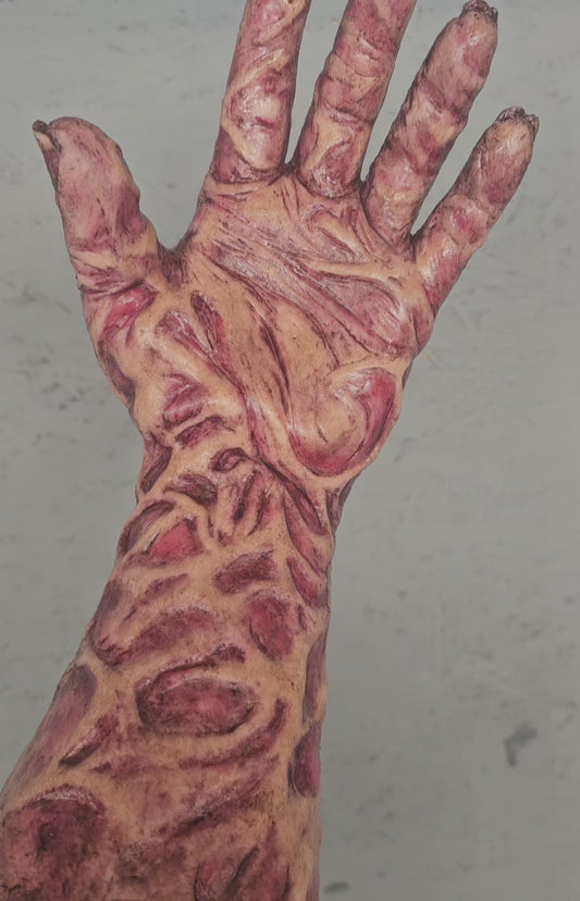 Freddy lookalike 'Burnie' burnt Left Hand / Sleeve
