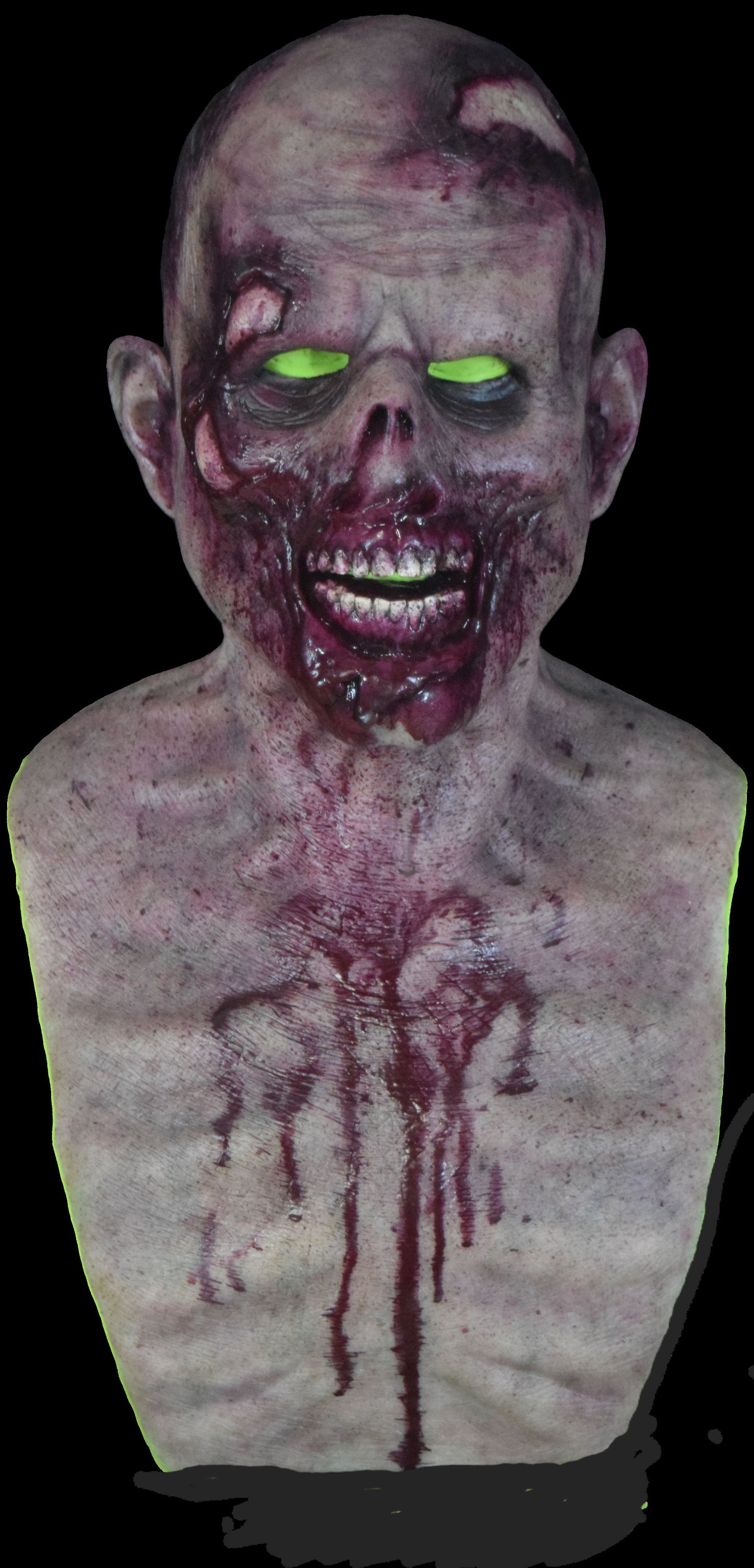 zombie silicone mask living dead undead