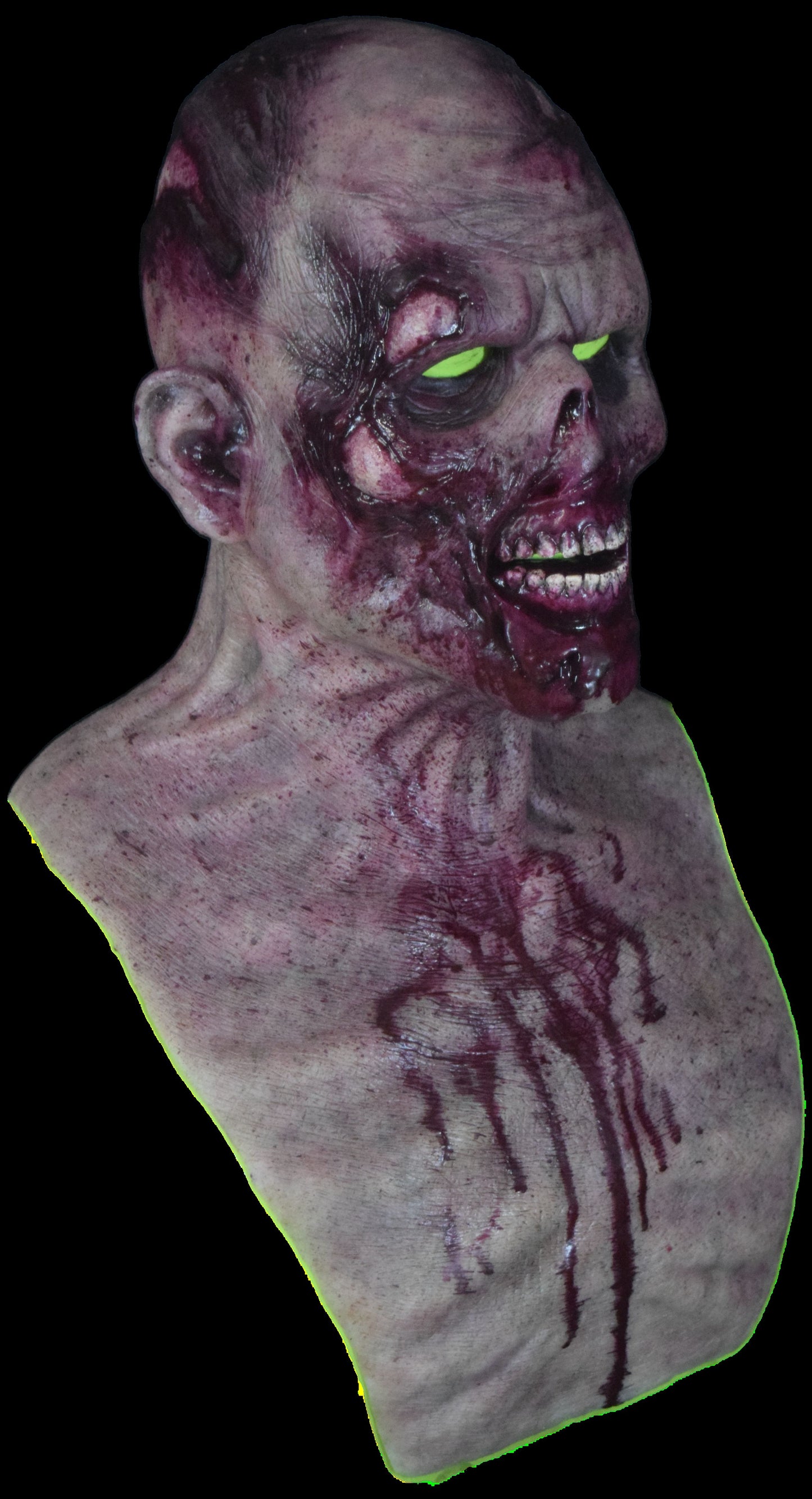 zombie silicone mask living dead undead