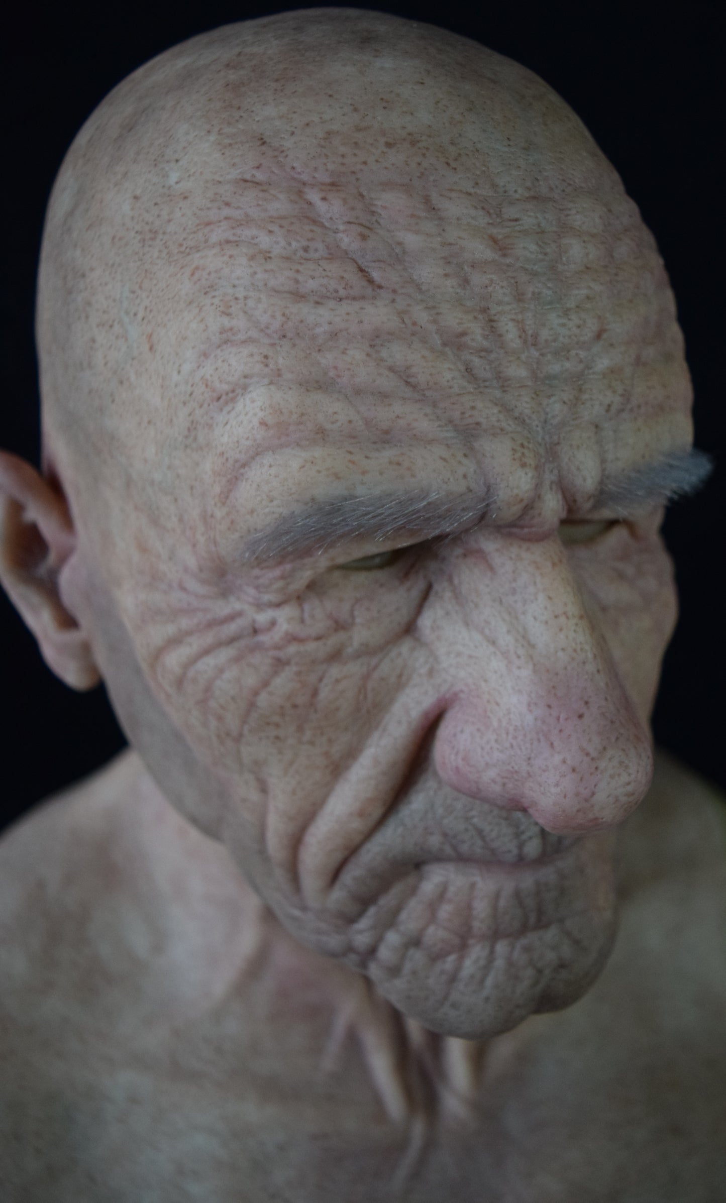 Realistic Old Man Mask - Albert
