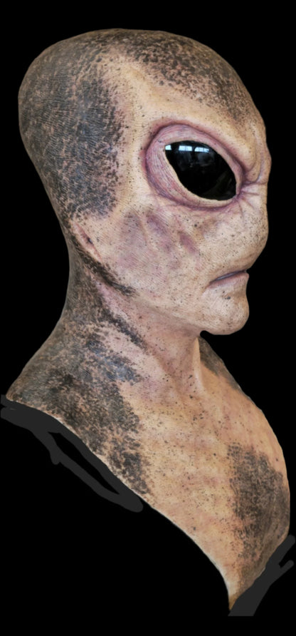 silicone mask Alien Martian Extraterrestrial head costume silicone mask UK