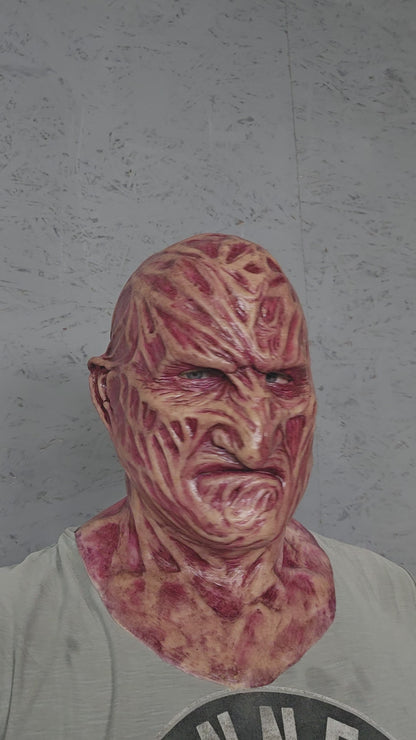 Freddy Lookalike Silicone Mask Burnie