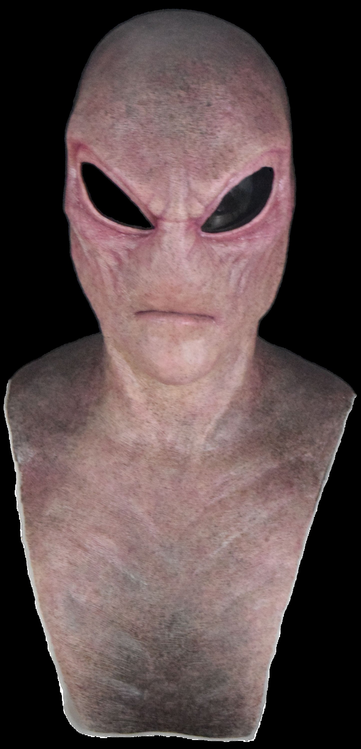 silicone mask Alien Martian Extraterrestrial head with lenses costume silicone mask UK