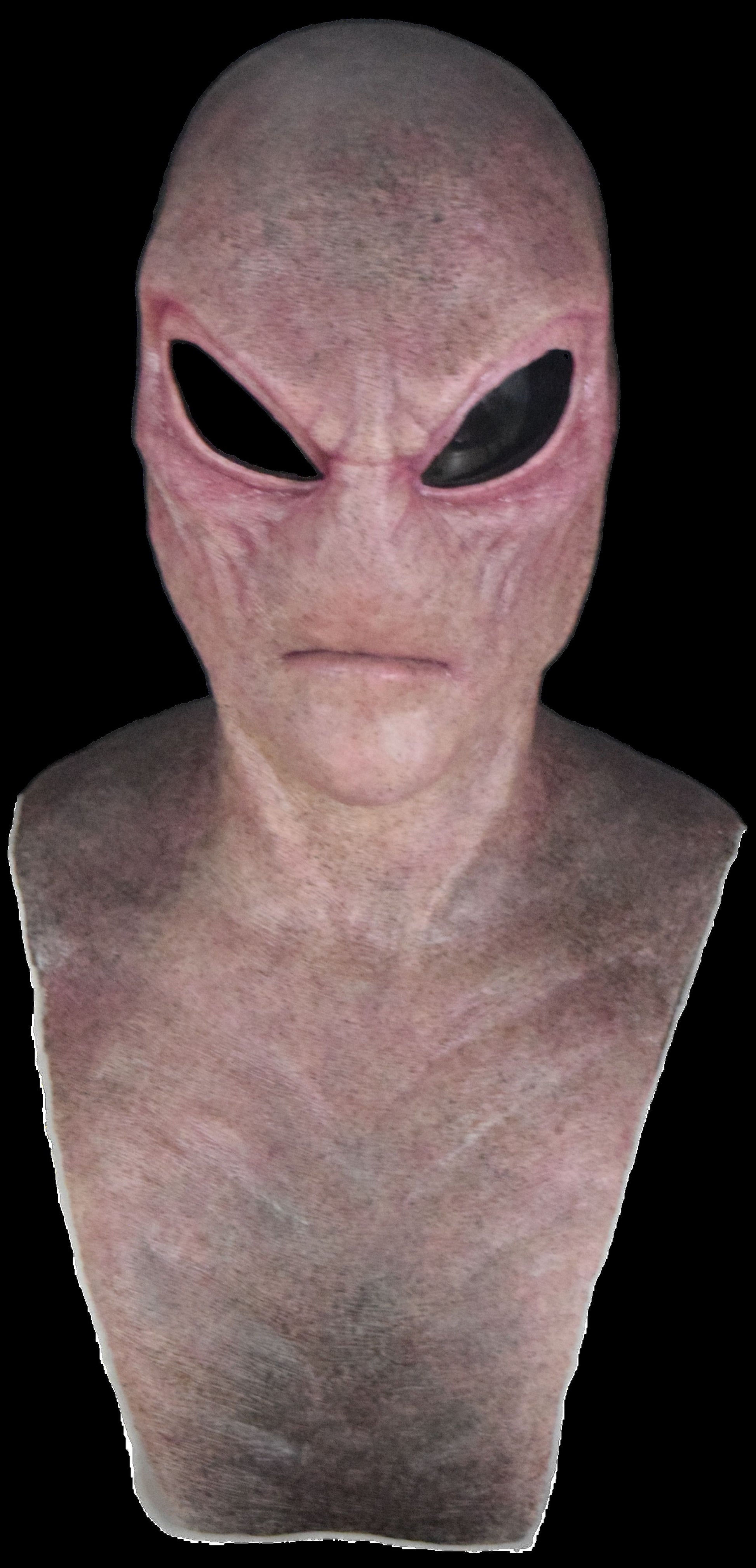 silicone mask Alien Martian Extraterrestrial head with lenses costume silicone mask UK