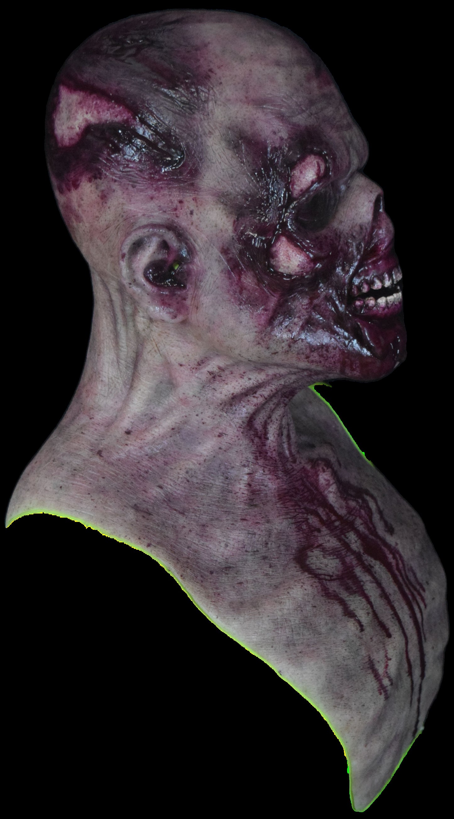 zombie silicone mask living dead undead